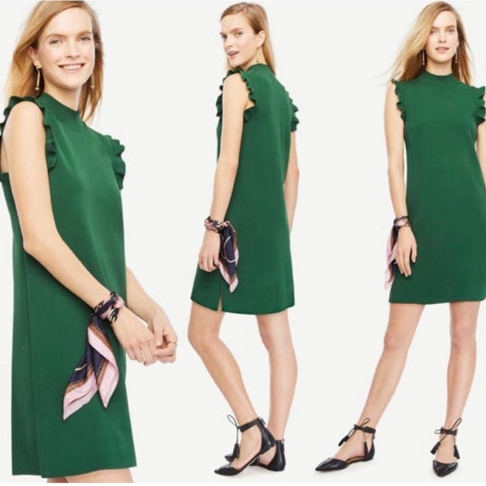 Ann Taylor Emerald green dress